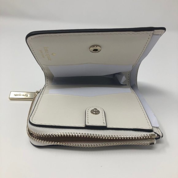 Kate Spade Staci Small Bifold Wallet (Parchment) - Picture 3 of 6